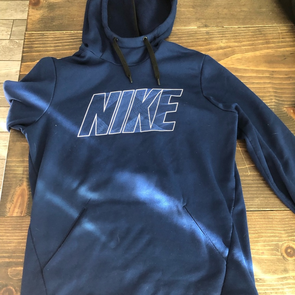 Blue nike hoodie